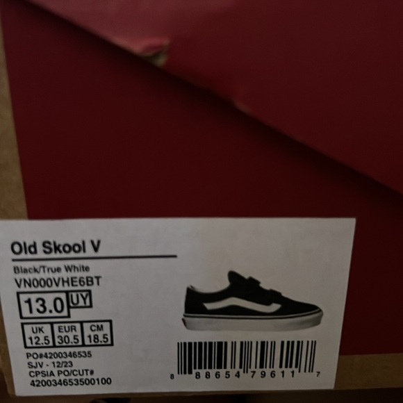 Kids Old Skool V Shoe - Picture 8 of 9